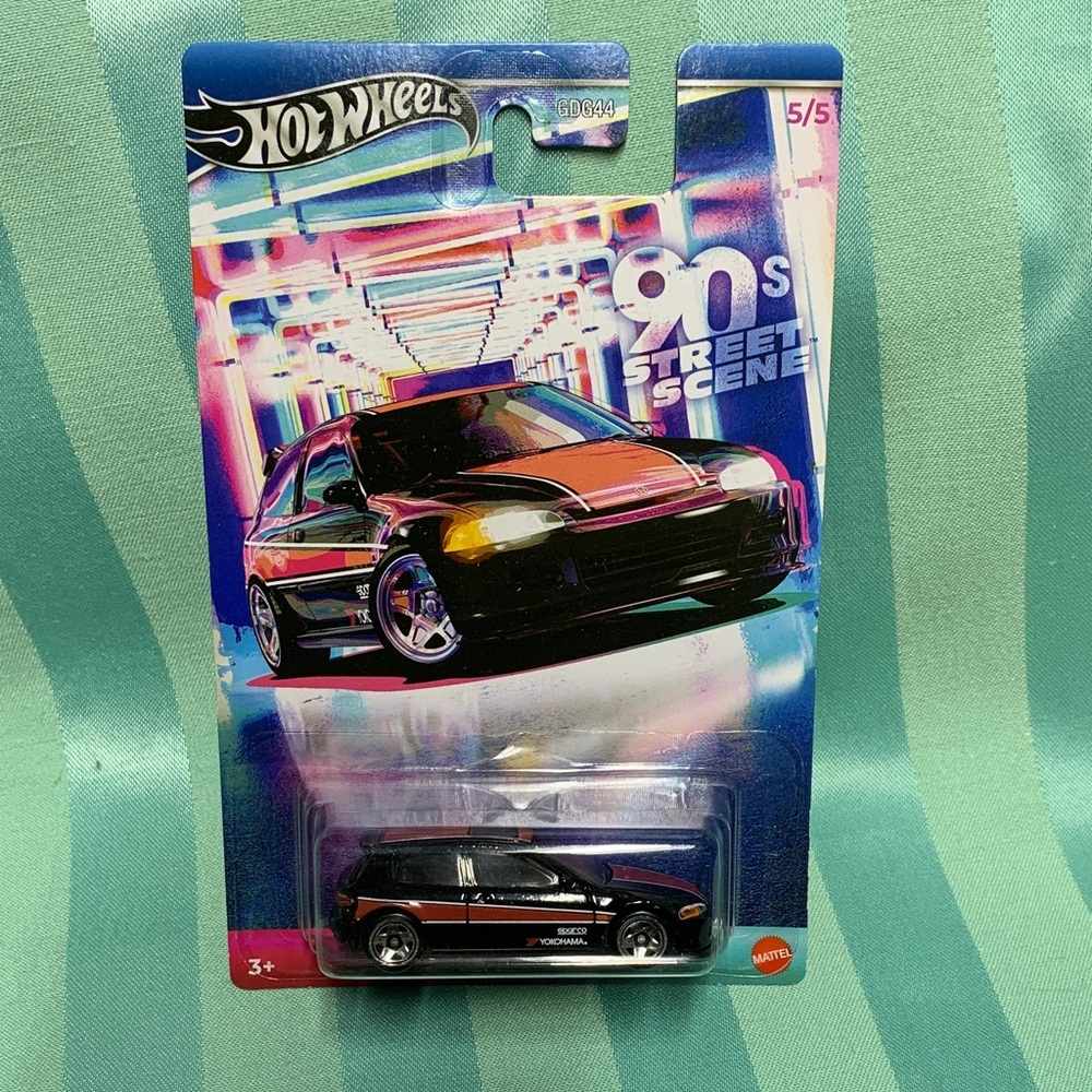 Hot Wheels 92 Honda Civic EG 90s Street Scene - Picture 2 of 7